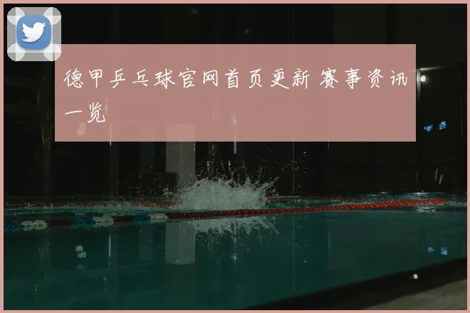 德甲乒乓球官网首页更新 赛事资讯一览